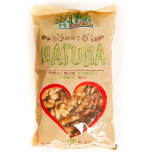 Nueces peladas cruda de 125gr. Caja 10 unds.